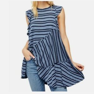 Free People Between the Lines Tunic